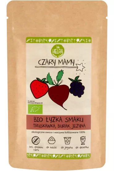 Helpa yka Smaku Truskawka, Burak, Jeyna, Czary Mamy 40 g Bio