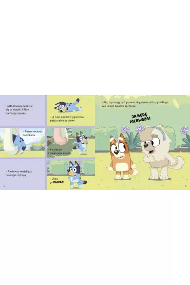 Bluey. Motylki. Moja czytanka