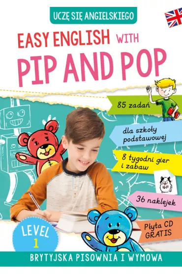 Easy English with Pip and Pop Level 1 + CD - Izabela Ryterska-Stolpe 
