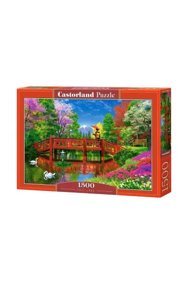 Puzzle 1500 el. Fuji Lake Castorland