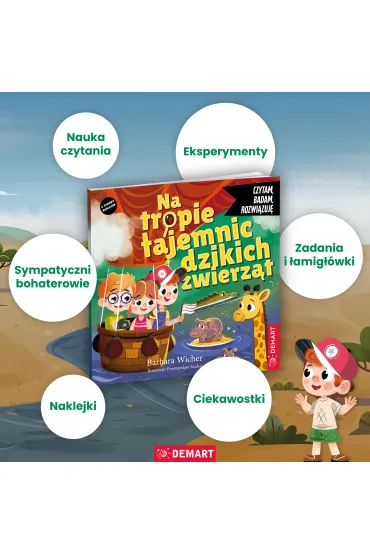 Czytam, badam, rozwi�zuj�. Na tropie tajemnic dzikich zwierz�t - Barbara Wicher