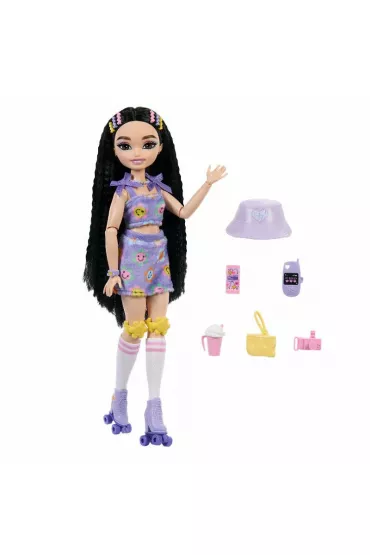 Barbie DreamBesties. Lalka Renee na wrotkach JFX99 Mattel