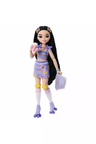 Barbie DreamBesties. Lalka Renee na wrotkach JFX99 Mattel