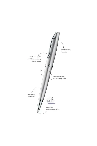Pelikan D�ugopis w etui Jazz Noble Elegance Silver