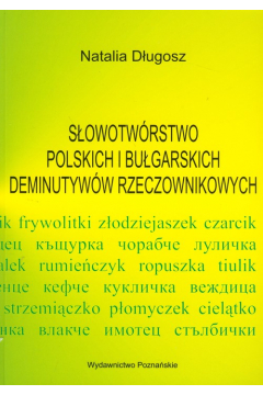 Sowotwrstwo polskich i bugarskich deminutyww rzeczownikowych