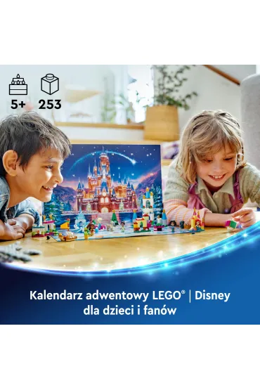 LEGO Disney Princess Kalendarz adwentowy na 2024 rok 43253