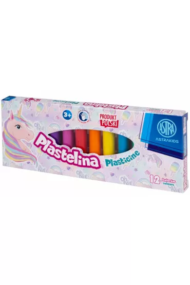 Astra Plastelina Jednoro�ec 12 szt.