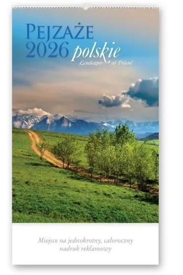 Lucrum Kalendarz 2026 reklamowy Pejza�e polskie