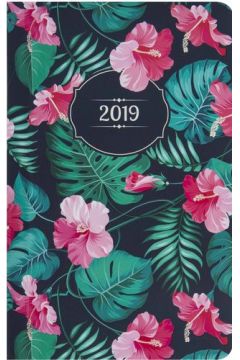 Kalendarz kieszonkowy DI2 2019 Hibiskus