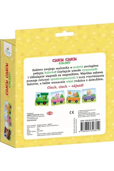 Disney Maluch. CIUCH CIUCH Kolory
