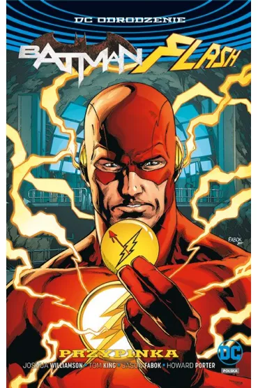DC Odrodzenie Batman. Flash Przypinka. Ok�adka z Flashem - Joshua Williamson, Tom King