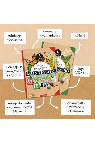 Moja ksi��ka Montessori 6-latka - Anna Borchard