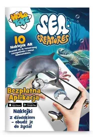 Holotoyz Naklejki dla dzieci AR Sea Creatures