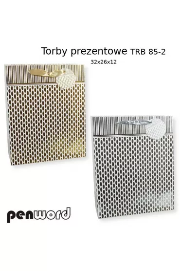 Penword Torebka prezentowa mix 32x26x12cm