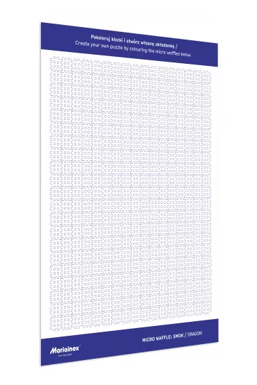 Micro Waffle 150 elementw Dinozaur