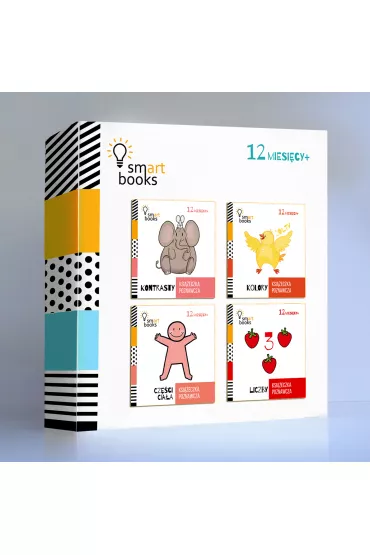 Ksi��eczka poznawcza: Cz�ci cia�a, Kontrasty, Liczby, Kolory
