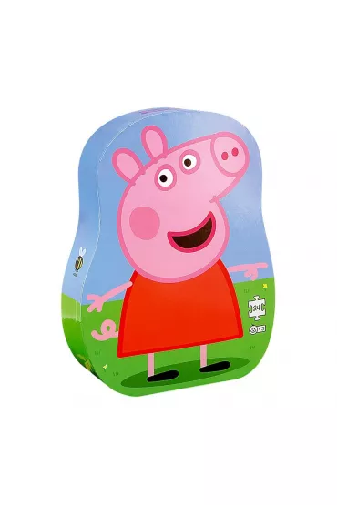 Puzzle dla dzieci w ozdobnym pude�ku 24 el. �winka Peppa Barbo Toys