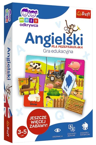 Angielski dla przedszkolaka. Ma�y Odkrywca Trefl