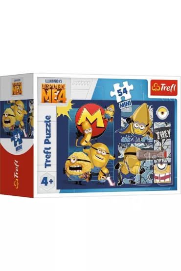 Puzzle mini 54 el. Z Minionkami fajnie jest! 3 Trefl