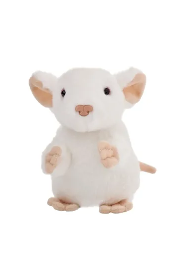 Mysz bia�a 13cm Beppe