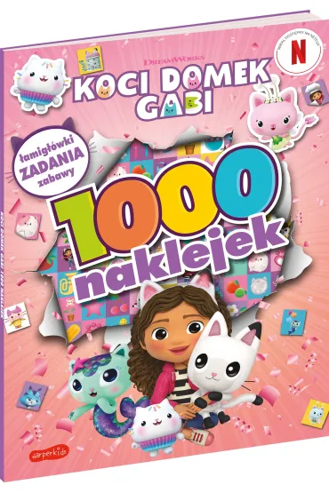 Koci Domek Gabi. 1000 naklejek