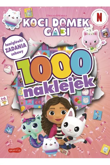 Koci Domek Gabi. 1000 naklejek