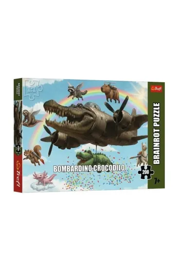 Puzzle 200 element�w Bombardino Crocodilo TREFL 13374