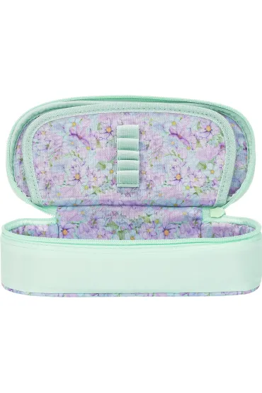 Oxford Pi�rnik z klapk� Flowers zielony
