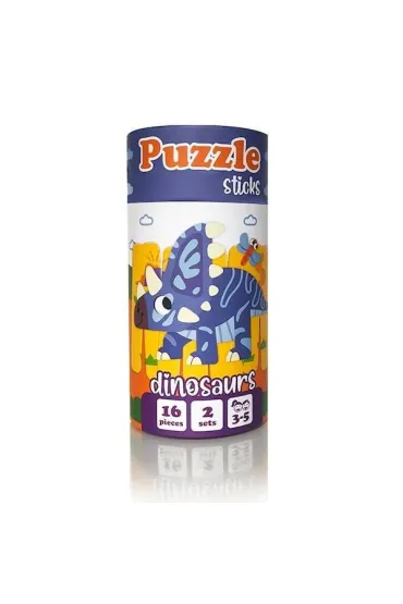 Puzzle sticks 16 el. Dinozaury Roter Kafer