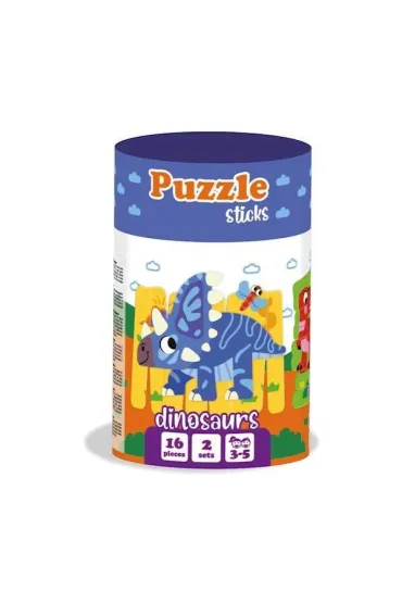 Puzzle sticks 16 el. Dinozaury Roter Kafer
