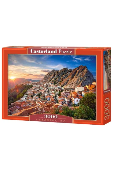 Puzzle 3000 el. Pietrapertosa Italy Castorland