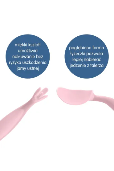 b.box Pierwsze sztu�ce BLW dla niemowl�t, Blush