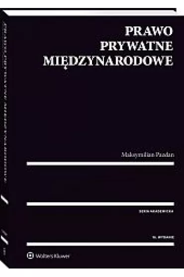 Prawo prywatne mi�dzynarodowe - Maksymilian Pazdan