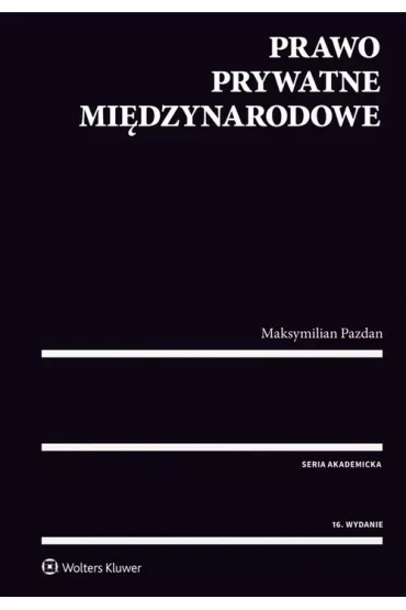 Prawo prywatne mi�dzynarodowe - Maksymilian Pazdan