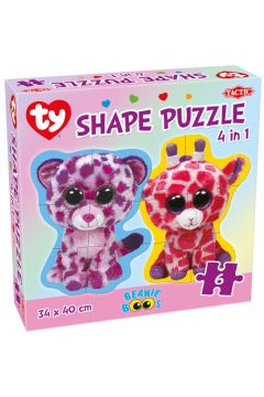 Puzzle 4w1 Beanie Boo's Shape Tactic