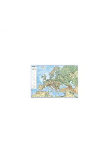 Plansza edukacyjna - Mapa Europy 1:10 000 000