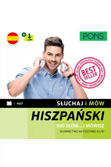 S�uchaj i m�w PONS hiszpa�skie A2/B1 z nagraniami w.3