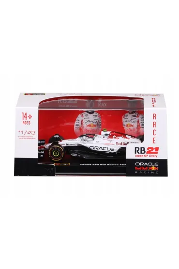 Bburago model 1:43 bolid f1 red bull rb21 tsunoda gp japonii 2025 18-38234