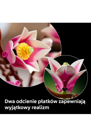 LEGO Botanicals Ga��zki magnolii 11510