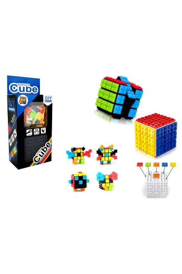 Kostka magiczna z klock�w Pro Kids