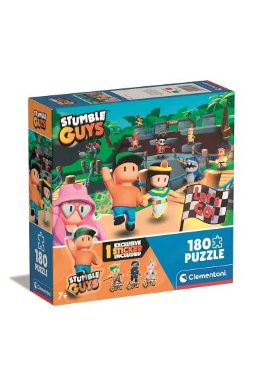 Puzzle 180 el. SuperColor. Stumble Guys Clementoni