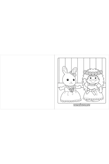 Sylvanian Families. Radosne przygody. Urocza i relaksuj�ca kolorowanka