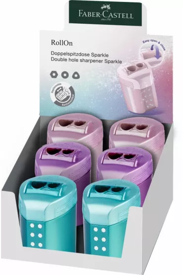 Faber-Castell Temper�wka podw�jna RollOn Sparkle