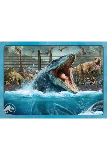 Puzzle 4x100 el. 2D Jurassic World Bumper Pack Ravensburger