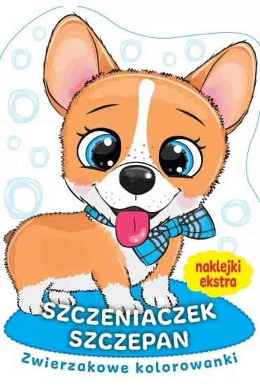 Zwierzakowe kolorowanki. Szczeniak Szczepan