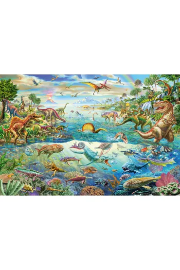 Puzzle 200 el. �wiat dinozaur�w G3