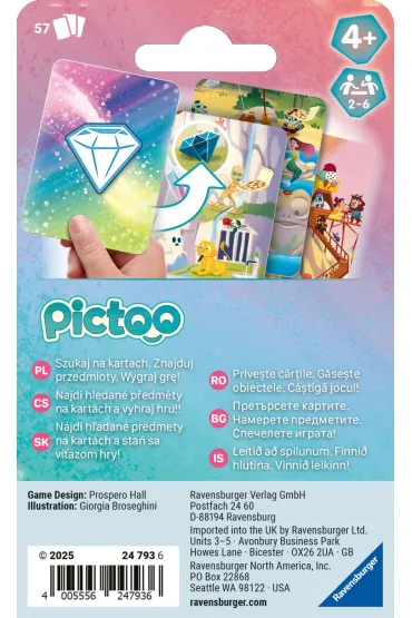 Gra karciana `Pictoo Fantasy` Ravensburger