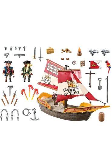 Playmobil Pirates Statek piracki 71418