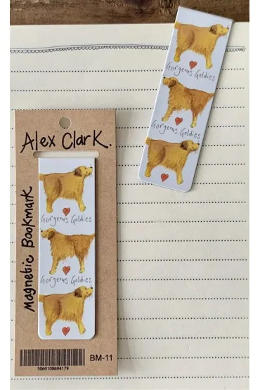 Alex Clark Zak�adka do ksi��ki BM11 Golden retriever