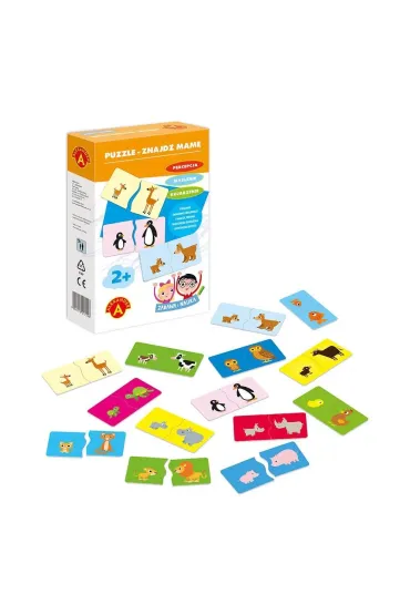Puzzle Znajd� mam� zabawa i nauka Alexander
